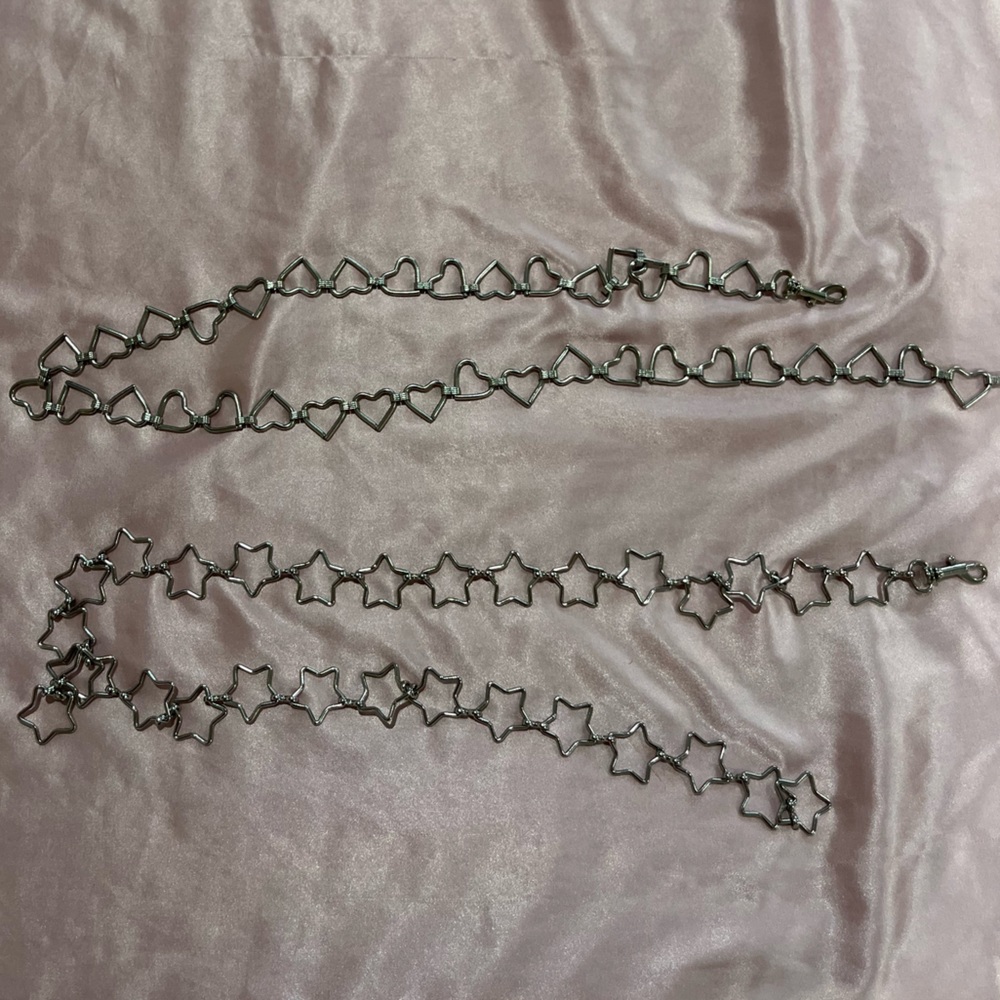 Two chain belts